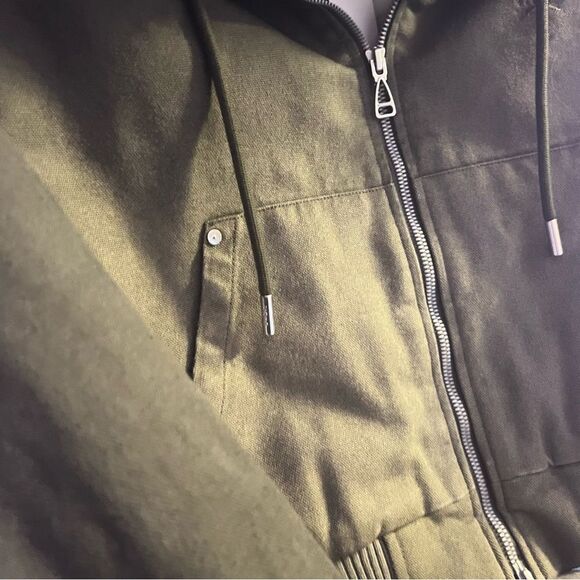 Jordan Jackets & Blazers - NWT Jordan x Travis Scott Cactus Jack Canvas Hooded Jacket Small $350 Retail